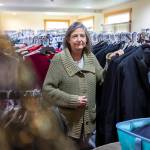 Jana Clark, the owner of The Freespirited Closet, on Wednesday, May 14, 2025 in Snohomish, Washington. (Olivia Vanni / The Herald)