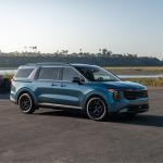 The 2026 Kia Carnival multi-purpose vehicle has minivan practicality and SUV-like design.
