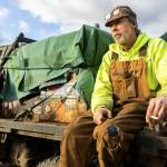 Kevin Stevens, a resident of Three Rivers Mobile Home Park, talks about the damage his home endured due to flooding on Wednesday, Jan. 14, 2026 in Sultan, Washington. (Olivia Vanni / The Herald)