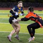 Everetts Amiya Tolstedt runs the ball against Monroe during the game on Wednesday, Jan. 14, 2026 in Everett, Washington. (Olivia Vanni / The Herald)