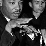 Edward Kitch / Associated Press file photo
The Rev. Martin Luther King Jr. appears at a Chicago news conference with Buddhist monk Thich Nhat Hanh on May 31, 1966.