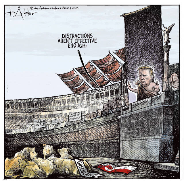 THis is an editorial cartoon by Michael de Adder . Michael de Adder was born in Moncton, New Brunswick. He studied art at Mount Allison University where he received a Bachelor of Fine Arts in drawing and painting. He began his career working for The Coast, a Halifax-based alternative weekly, drawing a popular comic strip called Walterworld which lampooned the then-current mayor of Halifax, Walter Fitzgerald. This led to freelance jobs at The Chronicle-Herald and The Hill Times in Ottawa, Ontario.

 

After freelancing for a few years, de Adder landed his first full time cartooning job at the Halifax Daily News. After the Daily News folded in 2008, he became the full-time freelance cartoonist at New Brunswick Publishing. He was let go for political views expressed through his work including a cartoon depicting U.S. President Donald Trump’s border policies. He now freelances for the Halifax Chronicle Herald, the Toronto Star, Ottawa Hill Times and Counterpoint in the USA. He has over a million readers per day and is considered the most read cartoonist in Canada.

 

Michael de Adder has won numerous awards for his work, including seven Atlantic Journalism Awards plus a Gold Innovation Award for news animation in 2008. He won the Association of Editorial Cartoonists' 2002 Golden Spike Award for best editorial cartoon spiked by an editor and the Association of Canadian Cartoonists 2014 Townsend Award. The National Cartoonists Society for the Reuben Award has shortlisted him in the Editorial Cartooning category. He is a past president of the Association of Canadian Editorial Cartoonists and spent 10 years on the board of the Cartoonists Rights Network.