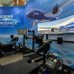 The Boeing Aerospace Adventure flight simulators at the Boeing Future of Flight on Thursday, Jan. 15, 2026 in Everett, Washington. (Olivia Vanni / The Herald)