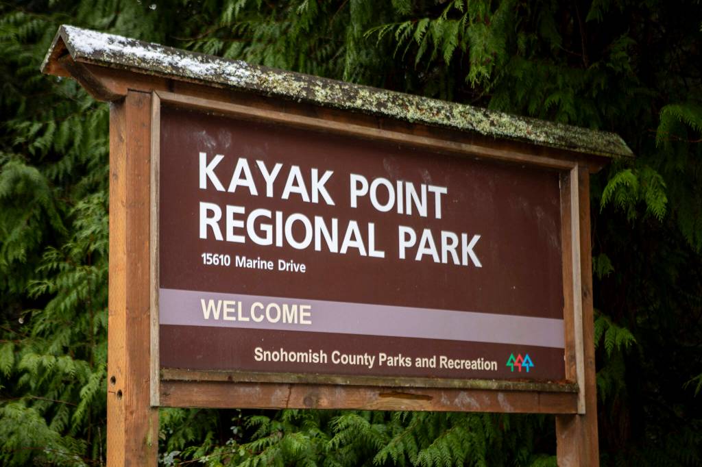 Kayak Point Regional County Park in Stanwood, Washington on Wednesday, Jan. 17, 2024. (Annie Barker / The Herald)