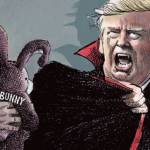 THis is an editorial cartoon by Michael de Adder . Michael de Adder was born in Moncton, New Brunswick. He studied art at Mount Allison University where he received a Bachelor of Fine Arts in drawing and painting. He began his career working for The Coast, a Halifax-based alternative weekly, drawing a popular comic strip called Walterworld which lampooned the then-current mayor of Halifax, Walter Fitzgerald. This led to freelance jobs at The Chronicle-Herald and The Hill Times in Ottawa, Ontario.

 

After freelancing for a few years, de Adder landed his first full time cartooning job at the Halifax Daily News. After the Daily News folded in 2008, he became the full-time freelance cartoonist at New Brunswick Publishing. He was let go for political views expressed through his work including a cartoon depicting U.S. President Donald Trump’s border policies. He now freelances for the Halifax Chronicle Herald, the Toronto Star, Ottawa Hill Times and Counterpoint in the USA. He has over a million readers per day and is considered the most read cartoonist in Canada.

 

Michael de Adder has won numerous awards for his work, including seven Atlantic Journalism Awards plus a Gold Innovation Award for news animation in 2008. He won the Association of Editorial Cartoonists' 2002 Golden Spike Award for best editorial cartoon spiked by an editor and the Association of Canadian Cartoonists 2014 Townsend Award. The National Cartoonists Society for the Reuben Award has shortlisted him in the Editorial Cartooning category. He is a past president of the Association of Canadian Editorial Cartoonists and spent 10 years on the board of the Cartoonists Rights Network.