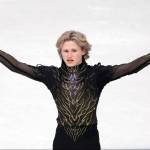 Team USA skater Ilia Malinin signals to the crowd after his free skate on Friday, Feb. 13, 2026 at Milano Ice Skating Arena in Milan, Italy. (Vittorio Zunino Celotto / Getty Images / The Athletic)