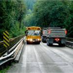 The Granite Falls Bridge on the Mountain Loop Highway. (Snohomish County) 20211120