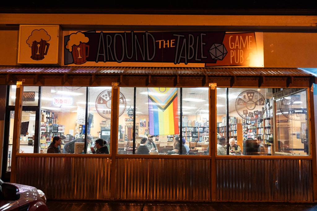 Around The Table Game Pub in Lynnwood. (Will Geschke / The Herald)