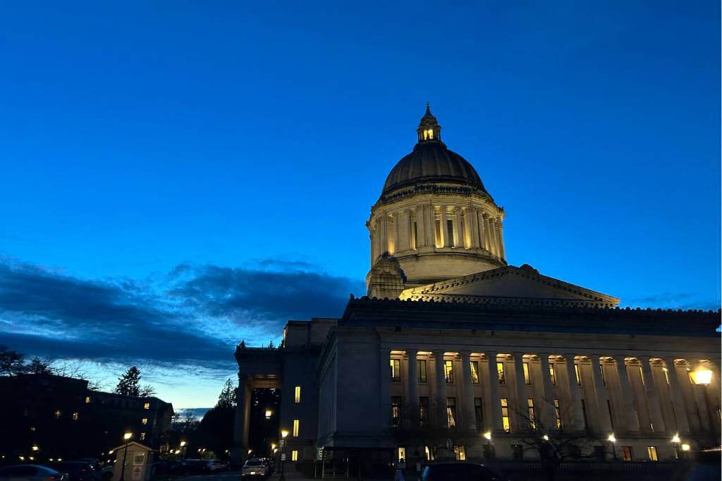 The Washington State Capitol in Olympia.