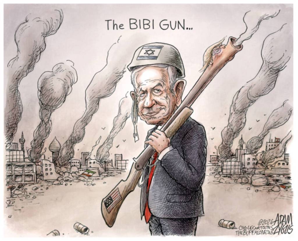 March 13, 2026: Red MAGA Bibi Gun
