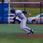 Glacier Peak senior JW Grose runs to second base during the Grizzlies 6-2 win against Shorewood at Meridian Park Field on March 16, 2026. (Joe Pohoryles / The Herald)