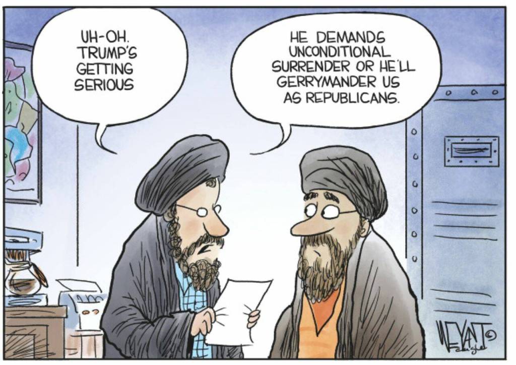 editorial cartoon
