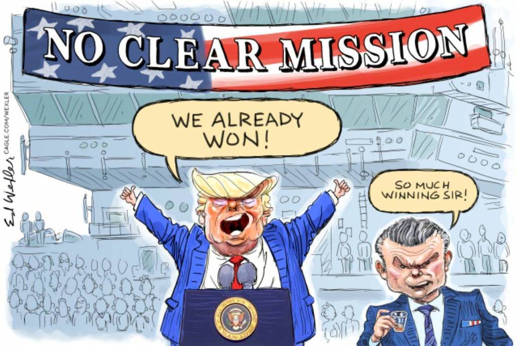 editorial cartoon