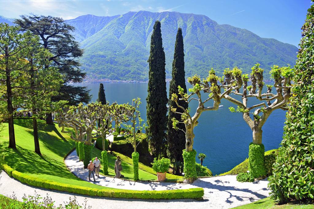 Villa del Balbianello, the home of explorer Guido Monzino and the setting of several Hollywood movies, perches dreamily over Lake Como. (Cameron Hewitt)