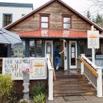 Outside Merriweather Creperie on March 12, 2026. (Olivia Vanni / The Herald)
