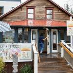 Outside of Crepe Cafe Merriweather on Thursday, March 12, 2026 in Langley, Washington. (Olivia Vanni / The Herald)
