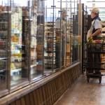 A customer looks at the ice cream selection at the Sno-Isle Food Co-op on Wednesday, May 20, 2026 in Everett, Washington. (Olivia Vanni / The Herald)