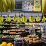 A customer looks at the produce section at the Sno-Isle Food Co-op on Wednesday, May 20, 2026 in Everett, Washington. (Olivia Vanni / The Herald)