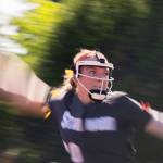 Stanwoods Addi Anderson pitches during the 3A state quarterfinal game against Kennewick on Friday, May 22, 2026 in Lacey, Washington. (Olivia Vanni / The Herald)