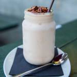 One of the Woodinville Taverns Signature Woodinville Whiskey Milk Shakes on Monday, Oct. 7, 2024, in Woodinville, Washington. (Olivia Vanni / The Herald)