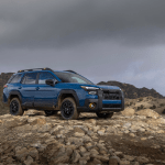 The 2026 Subaru Outback Wilderness SUV is oriented toward rugged outdoor adventure.