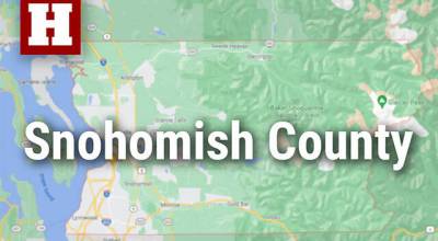 Logo for news use featuring Snohomish County, Washington. 220118