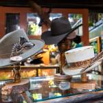A selection of finished hats available at FauxyFurr Vintage + Handmade on May 27 in Arlington. (Olivia Vanni / The Herald)