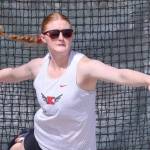 Kimberly Beard of Kings High School competes at the Class 1A/2B/1B state track meet, which took place May 28-30, 2026 at Zaepfel Stadium in Yakima, Washington. (Photo courtesy of Donna Beard)