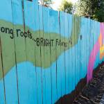 One of the two murals near Voyager Middle School that students helped design and paint, shown here on Monday, June 22, 2026, south of Everett, Washington. (Will Geschke / The Herald)