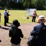 Edmonds School Board vice president Carin Chase speaks to attendees at a groundbreaking ceremony for Salish Middle School on Wednesday, June 17, 2026, in Lynnwood, Washington. (Will Geschke / The Herald)