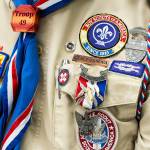 Skyler MacKays shirt, complete with his Eagle Scout badge, on Wednesday, June 17, 2026, in Lynnwood, Washington. (Will Geschke / The Herald)
