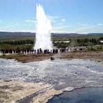 Dramatic scenery  like the geothermal field thats home to Geysir, on the Golden Circle route  is easy to see even on a short visit. (Lauren Mills)