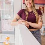 Madison Dennis, the owner of Mad For Cupcakes, inside her new brick-and-mortar location on Friday, June 26, 2026 in Granite Falls, Washington. (Olivia Vanni / The Herald)