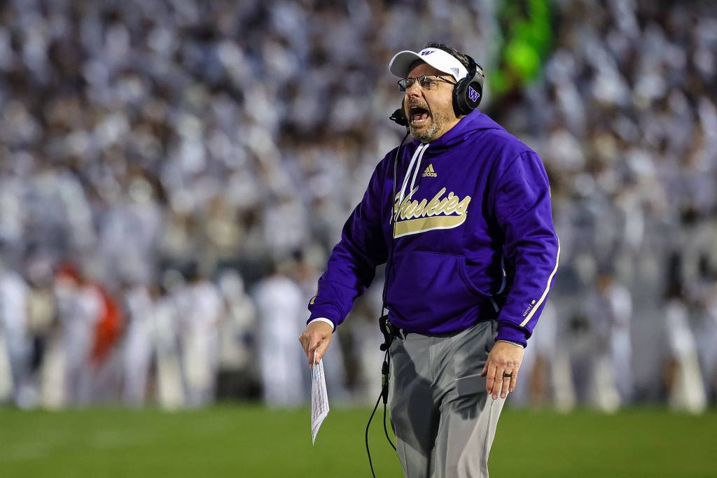 Fisch: ‘Trenches-based’ Huskies ready to win in Big Ten - HeraldNet