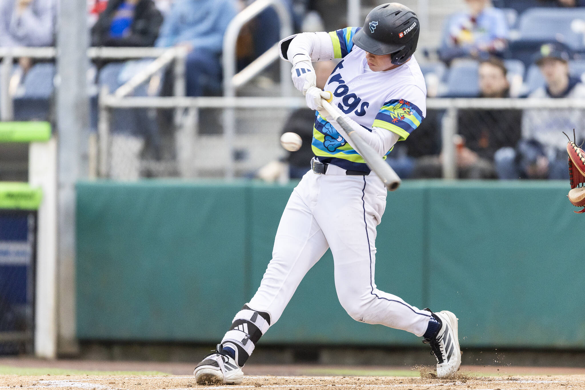 Eugene walks off AquaSox twice to complete double-header