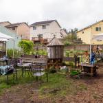 The play area and garden at Vaughns Teaching Farm and Kitchen on Thursday, June 25, 2026, in Lynnwood, Washington. (Olivia Vanni / The Herald)