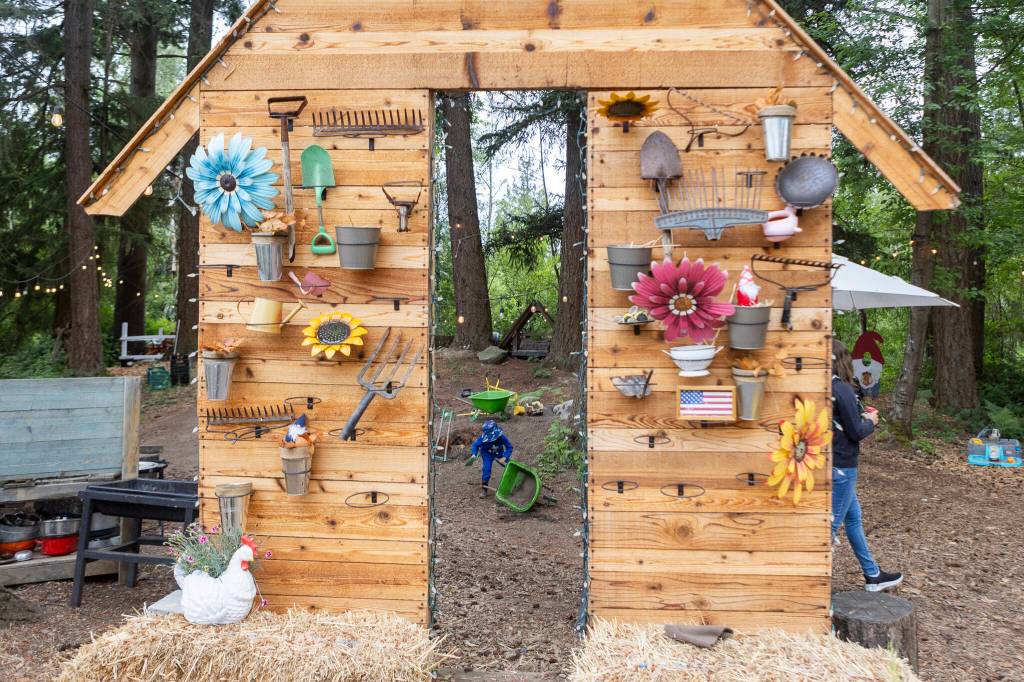 The play area at Vaughns Teaching Farm and Kitchen on Thursday, June 25, 2026 in Lynnwood, Washington. (Olivia Vanni / The Herald)