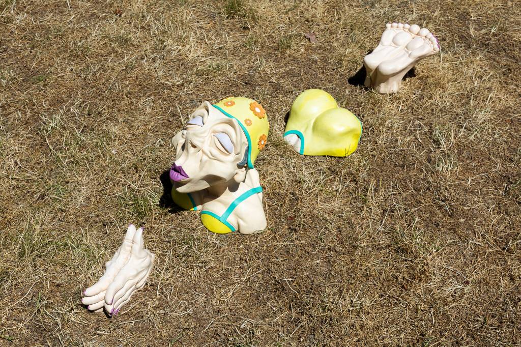 Olivia Vanni / The Herald
Meet Coco, Andrea Browns dismembered woman in a bikini, a strange sentimental item she has held on to since she received it as a gift in 1996.