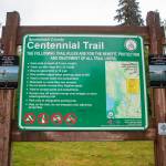 The Centennial Trail Rhododendron Trailhead in Lake Stevens, Washington on Sunday, May 19, 2024. (Annie Barker / The Herald)