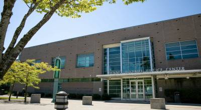 The Denney Juvenile Justice Center is pictured Thursday, July 21, 2022, in Everett, Washington. (Ryan Berry / The Herald)