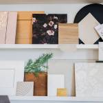Design samples on display for customers interested in renovation or design services from Lamb & Co. on July 21 in Snohomish, Washington. (Olivia Vanni / The Herald)