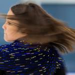 Aspire skater Rosie Price works on rotations during class at Angel of the Winds Arena Community Ice Rink on Wednesday, July 29, 2026, in Everett, Washington. (Olivia Vanni / The Herald)