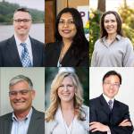Provided photos
Top row, from left: Chris Bloomquist, Jenna Nand and Danica Noble. Bottom from, from left: Keith Scully, Lisa Rezac and Will Chen.