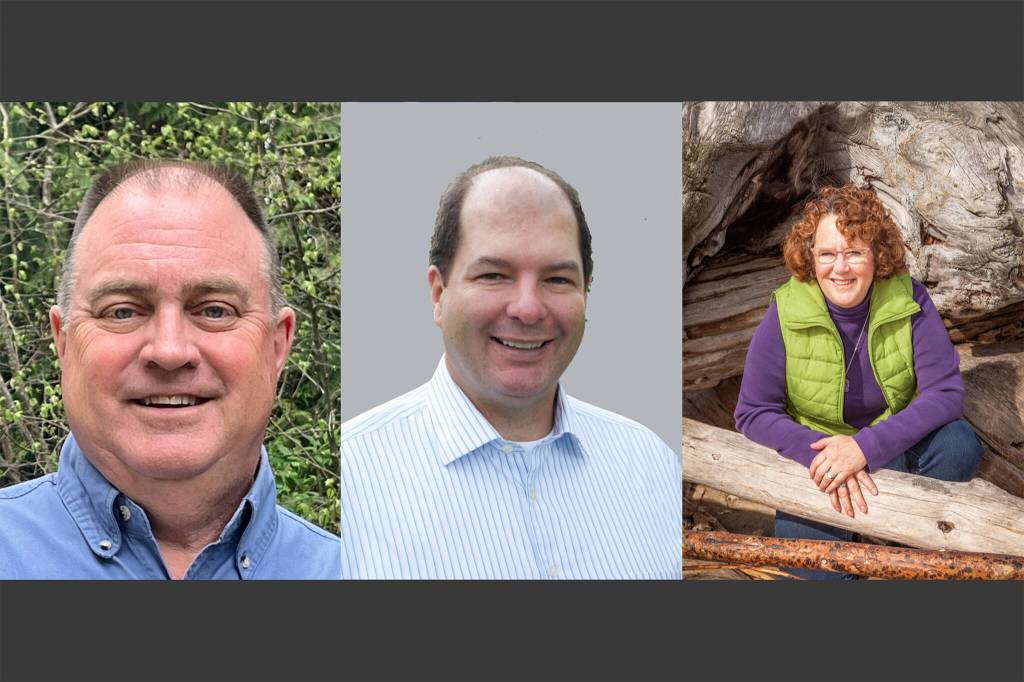 From left: Sid Logan, Bruce King and Janet St. Clair. (Provided photos)