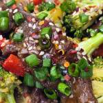 Serve over jasmine rice and garnish with sliced green onions. (Roy Mosby)